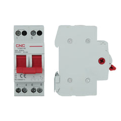 CNC 2P Change over 63A Breaker Din Rail YCBZ-63