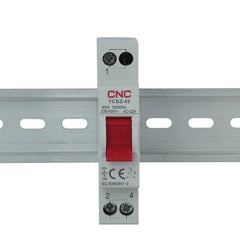 CNC 1P Change over 63A Breaker Din Rail