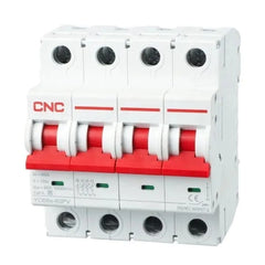CNC DC 4 Pole 1500V MCB Circuit Breakers YCB8s-63PV