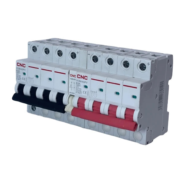 CNC Electric 4+4 DC Manual Transfer Switch (MTS)