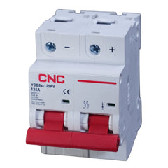 NC DC 2P 125A Circuit Battery Breakers 500V