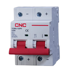 NC DC 2P 125A Circuit Battery Breakers 500V