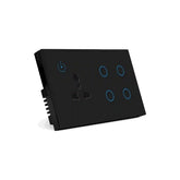 Okasha Smart 4 Gang Touch Switch