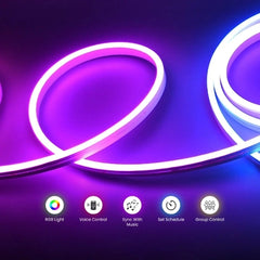 Okasha Smart 5M WiFi RGB Neon LED Strip Light 12V