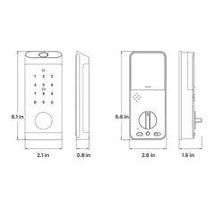 Okasha Smart Armour Fingerprint Door Lock