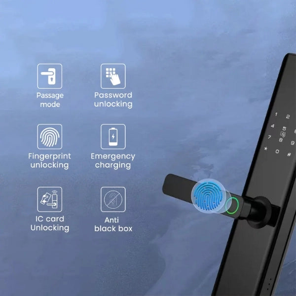 Okasha Smart Elite Series Biometric Fingerprint Door Lock