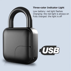 Okasha Smart Padlock – Fingerprint Lock