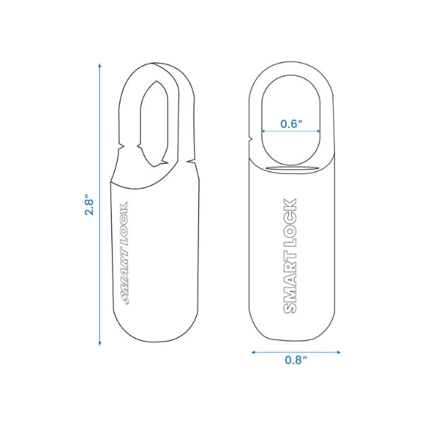 Okasha Smart Travel Fingerprint Padlock