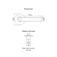 Okasha Super Smart Door Lock (Bluetooth)