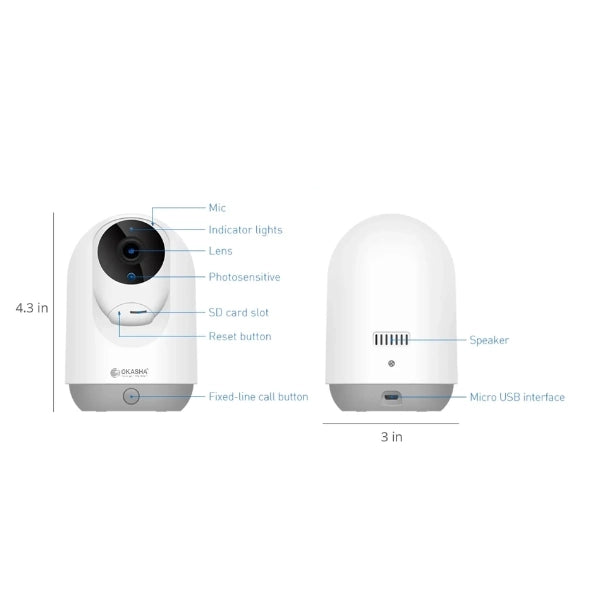 Okasha Smart Classic Security Camera