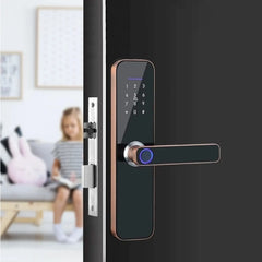 Okasha Smart Waterproof Fingerprint Door Lock