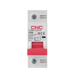 CNC 1P 100A MCB AC Circuit Breaker YCB9-125