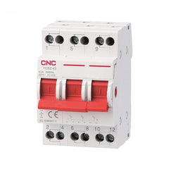CNC 3P Change over 63A Breaker Din Rail YCBZ-63