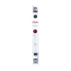 CNC Din Rail Single Phase Indication Light YCD9-1