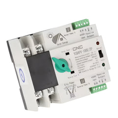 CNC 2-Pole PV ATS Automatic Transfer Switch 100A – ATS YCQ4-100E