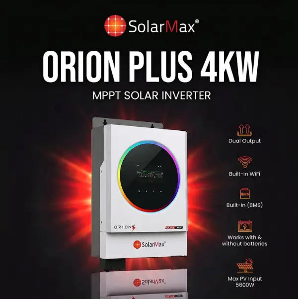 solarmax 4kw plus hybrid inverter