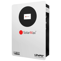 SolarMax Lithium Ion Battery 2.56KWH 100Ah 25.6V