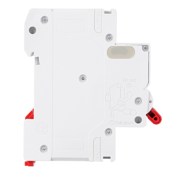 CNC DC  4 Pole 63A MCB Circuit Breakers 1000V YCB8-63PV