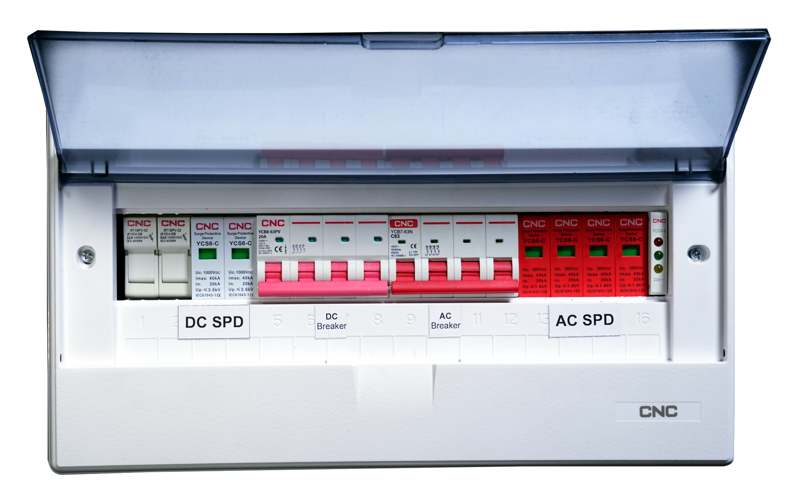 10KW On Grid Solar DB Bundle with Fuse - Advanced Fuse Protection