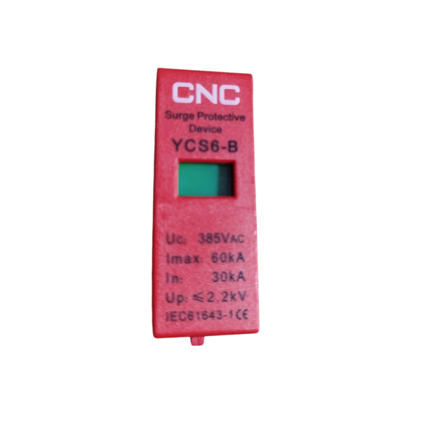 CNC AC SPD CARTRIDGE, 385V In=20KA Imax=40KA YCS6-B