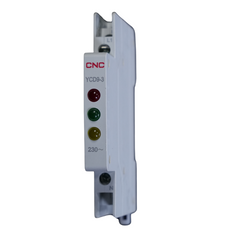 CNC Din Rail 3 Phase Multi Color  Indication Light YCD9-3