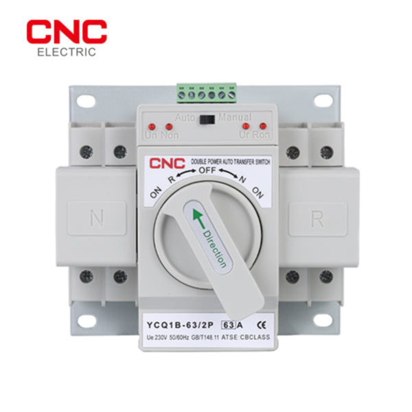 CNC 2-Pole ATS Automatic Transfer Switch – Reliable Power Backup