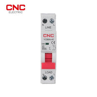 CNC 1P+N AC MCB Cricuit Breaker YCB9N-40