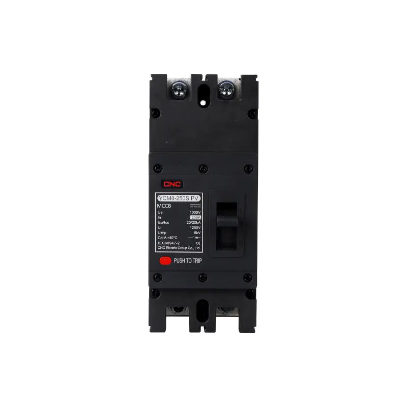 CNC 2 Pole 250A 500V DC MCCB – YCM8-250