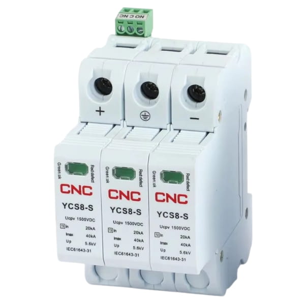 CNC 3P DC SPD 1500V Surge Protection Devices YCS8