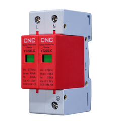 CNC 2P AC SPD 275V Surge Protection Devices 20KA-40KA YCS6-C