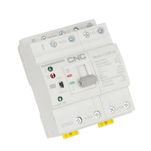 CNC 4 Pole ATS YCQR-63 Automatic Transfer Switch for Seamless Power Transition