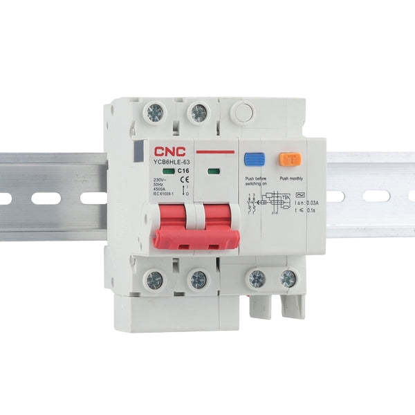 CNC 1P+N RCCB YCB6HLE – Reliable Residual Current Circuit Protection