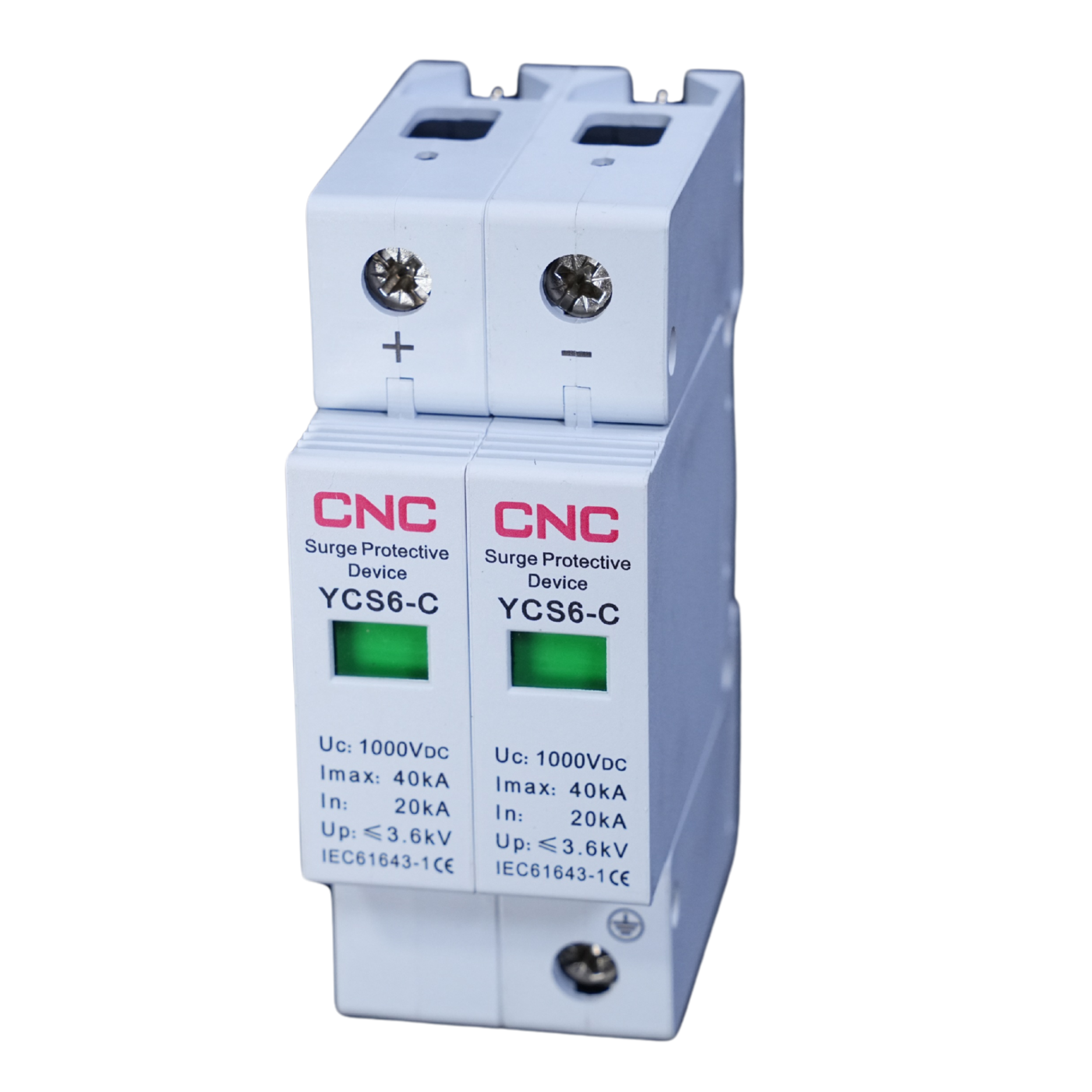 CNC 2P DC SPD 1000V Surge Protection Devices YCS6-C