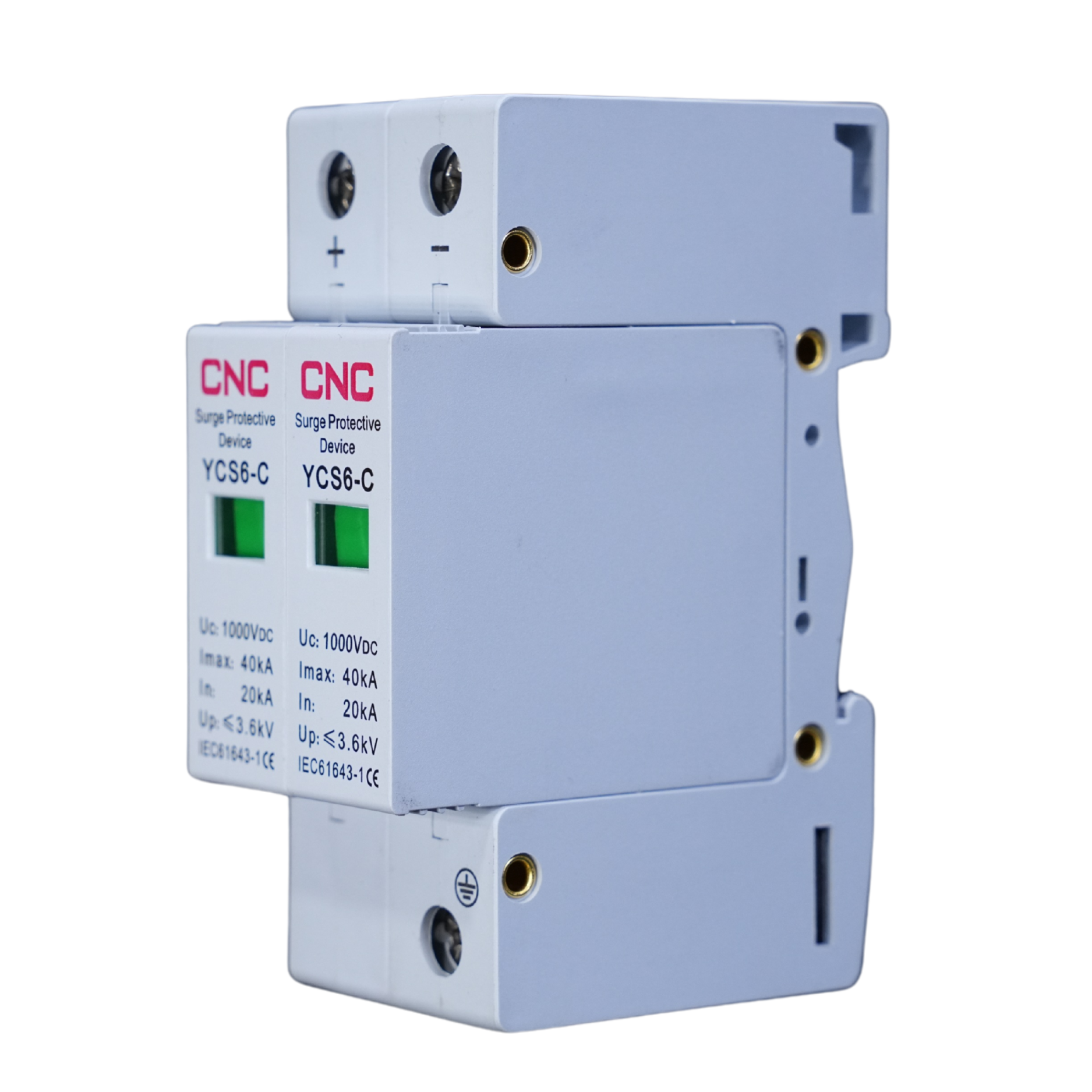CNC 2P DC SPD 1000V Surge Protection Devices YCS6-C