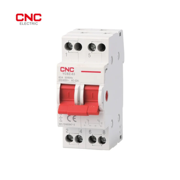 CNC 2P Change over (Din Rail) 63A Breaker YCBZ-63