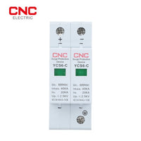 CNC DC 2P SPD Surge Protection Devices 500V YCS6-C