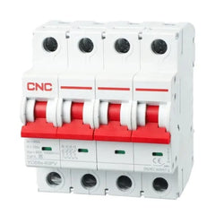 CNC DC 4 Pole 1500V MCB Circuit Breakers YCB8s-63PV