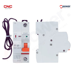 CNC 1P WiFi Smart Circuit Breaker YCB9ZF-63A – Remote Control & Protection