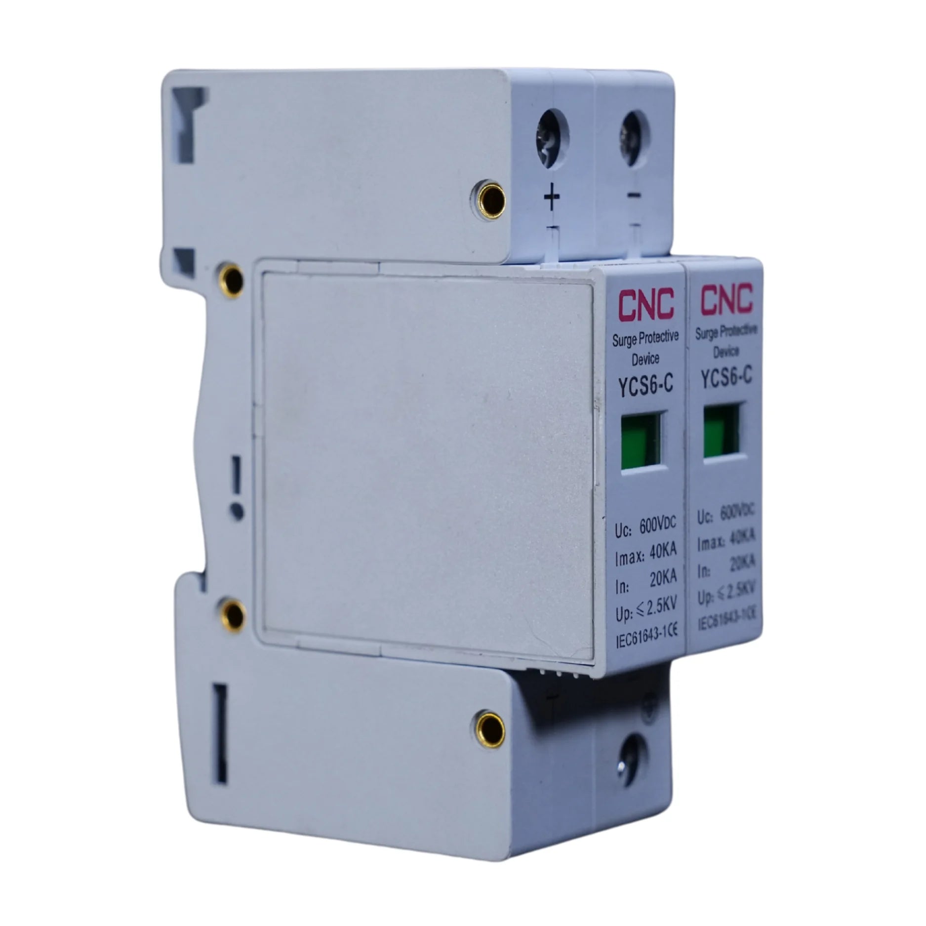 CNC 2P DC SPD 600V Surge Protection Devices 