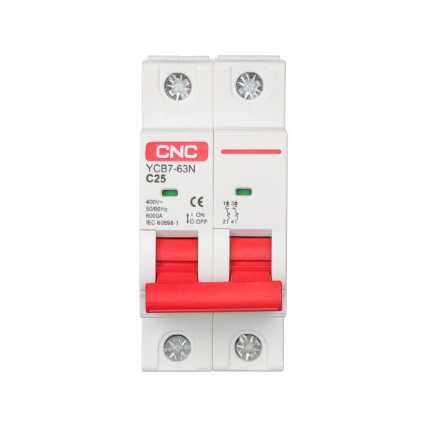 CNC 2P MCB AC Circuit Breaker