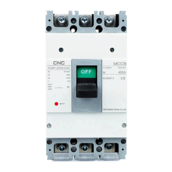 CNC 3 Pole MCCB Molded Case Circuit Breakers 