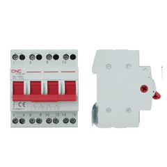 CNC 4P Change over 63A Breaker Din Rail 