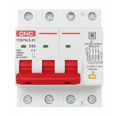 CNC 4P RCBO Residual Current Circuit Breakers