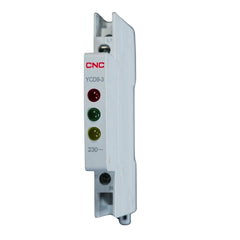 CNC Din Rail 3 Phase Multi Color Indication Light YCD9-3
