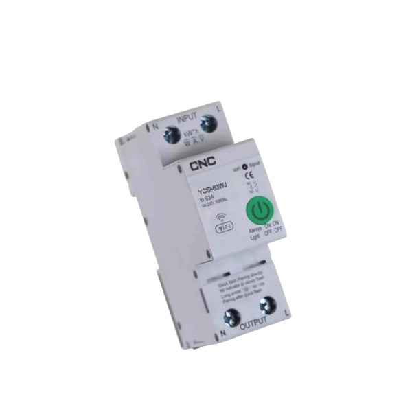 CNC Electric WiFi 2‑Pole 63A Smart Circuit Breaker