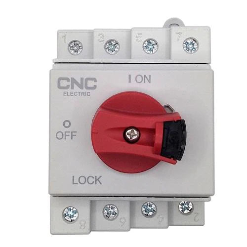 CNC 4-Pole DC Isolator – DIN Rail Mounted Switch