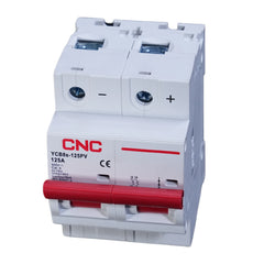 NC DC 2P 125A Circuit Battery Breakers 500V