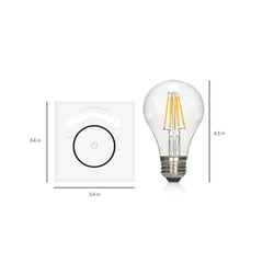 Okasha 1 Gang Smart WiFi Touch Switch 