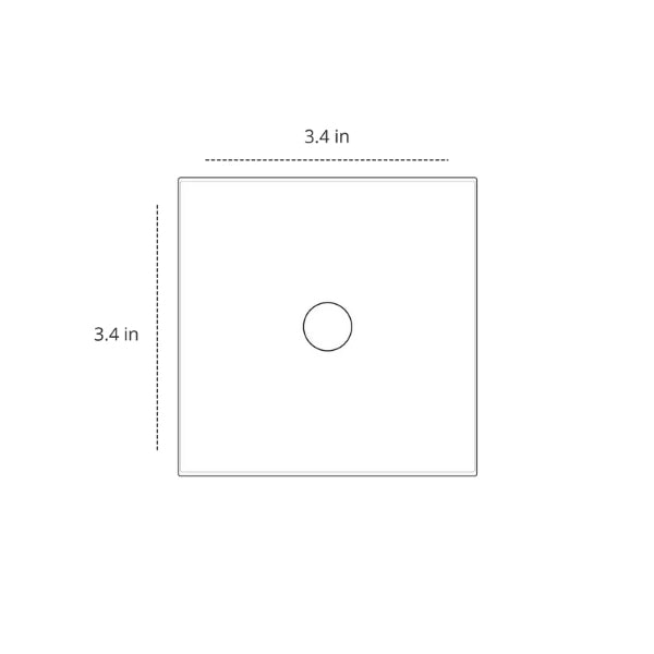 Okasha 1 Gang Smart WiFi Touch Switch 