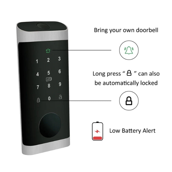 Okasha Smart Armour Fingerprint Door Lock